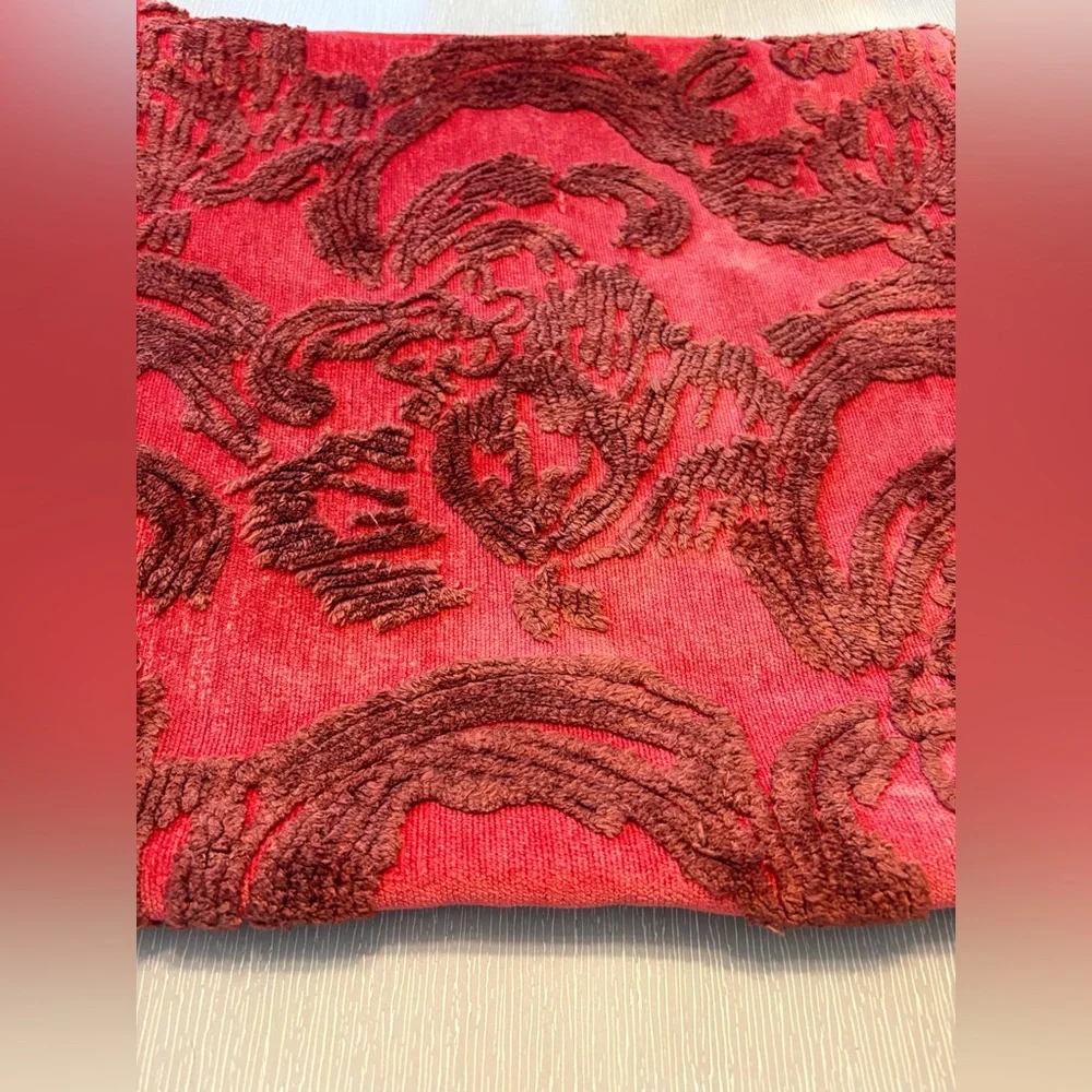 Pottery Barn Natalia Jacquard Chenille Pillow Cove